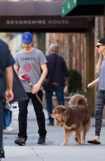 AMANDA SEYFRIED Out and About in New York 04/29/2015