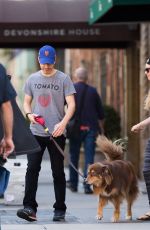 AMANDA SEYFRIED Out and About in New York 04/29/2015