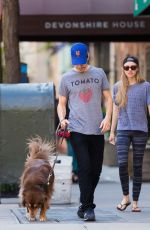 AMANDA SEYFRIED Out and About in New York 04/29/2015