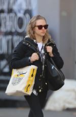 AMANDA SEYFRIED Out and About in New York