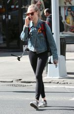 AMANDA SEYFRIED Out and About in New York