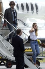 AMBER HEARD and Johnny Depp Arrives at Airport in Brisbane