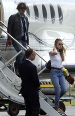 AMBER HEARD and Johnny Depp Arrives at Airport in Brisbane