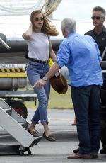 AMBER HEARD and Johnny Depp Arrives at Airport in Brisbane