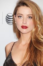 AMBER HEARD at When I Live My Life Over Again Premiere at TFF in New York