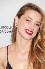 AMBER HEARD at When I Live My Life Over Again Premiere at TFF in New York