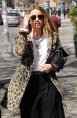 AMBER HEARD Out and About in New York