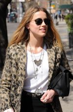 AMBER HEARD Out and About in New York