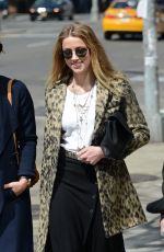 AMBER HEARD Out and About in New York