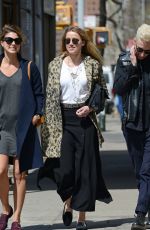 AMBER HEARD Out and About in New York