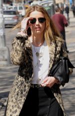 AMBER HEARD Out and About in New York