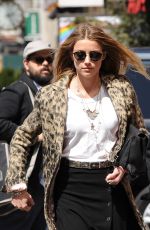 AMBER HEARD Out and About in New York