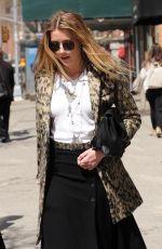 AMBER HEARD Out and About in New York