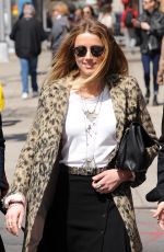 AMBER HEARD Out and About in New York