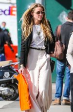 AMBER HEARD Out Shopping in New York