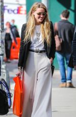 AMBER HEARD Out Shopping in New York