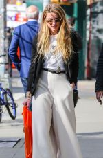 AMBER HEARD Out Shopping in New York