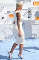 AMBER ROSE at 2015 MTV Movie Awards in Los Angeles