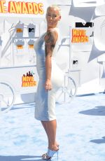 AMBER ROSE at 2015 MTV Movie Awards in Los Angeles