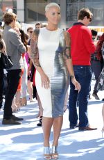 AMBER ROSE at 2015 MTV Movie Awards in Los Angeles