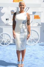 AMBER ROSE at 2015 MTV Movie Awards in Los Angeles