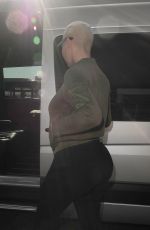 AMBER ROSE at Heathrow Airport in London 04/20/2015
