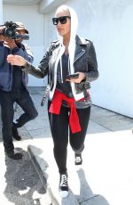 AMBER ROSE at LAX Airport in Los Angeles 04/19/2015