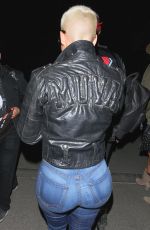 AMBER ROSE at Neon Carnival at Coachella Music Festival