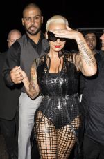 AMBER ROSE Night Out in London 04/25/2015