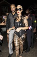AMBER ROSE Night Out in London 04/25/2015
