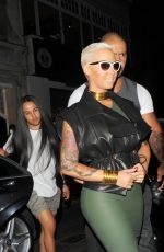 AMBER ROSE Out and About in London 04/21/2015