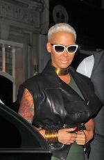 AMBER ROSE Out and About in London 04/21/2015