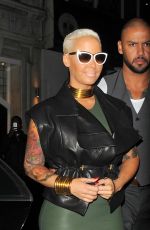 AMBER ROSE Out and About in London 04/21/2015