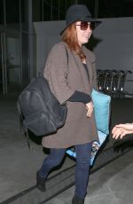 AMY ADAMS Arrives at LAX Airport in Los Angeles 04/28/2015
