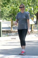 AMY SMART Out Hiking at Treepeople in Beverly Hills