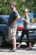 AMY SMART Out Hiking at Treepeople in Beverly Hills