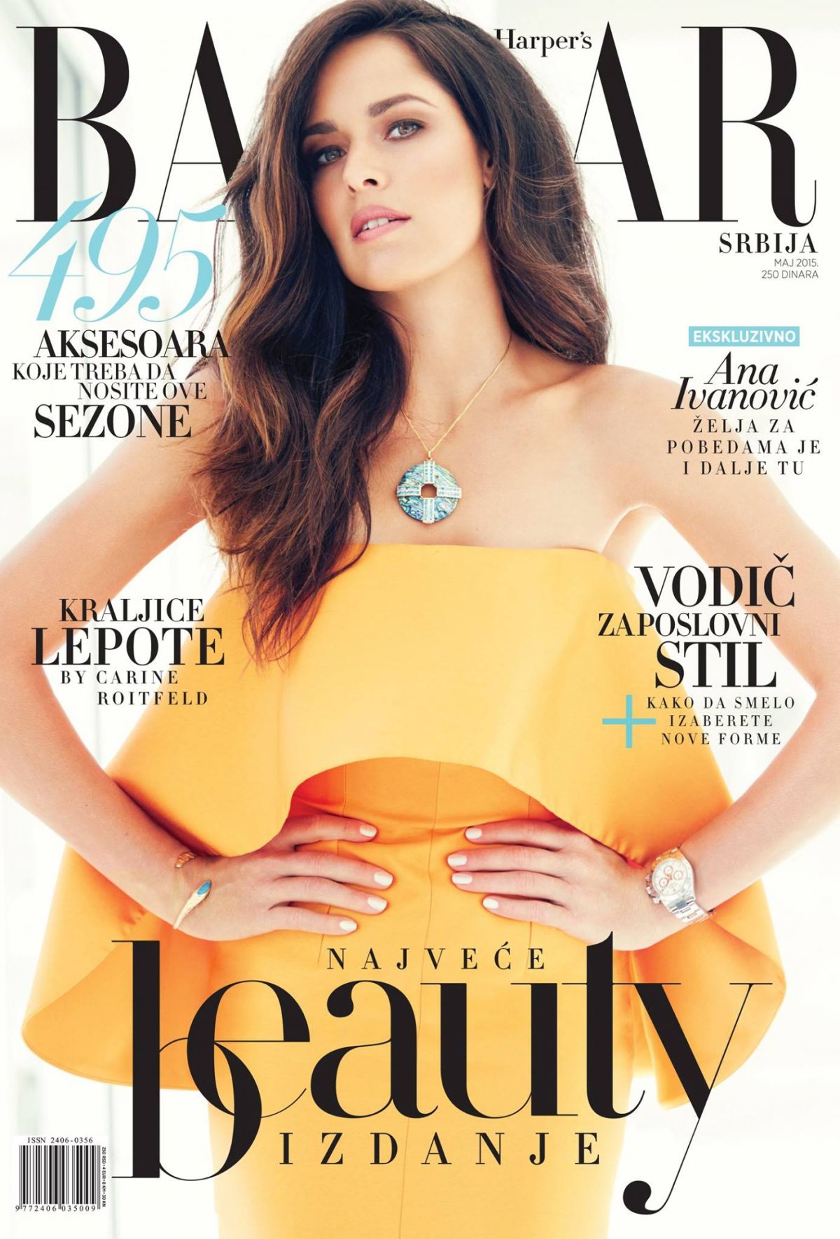 ANA IVANOVIC in Harper ANA IVANOVIC in Harper