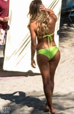 ANASTASIA ASHLEY iN Bikini on the Set of a Photoshoot in Florida