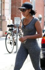 ANGELA SIMMONS Out for Juice in Beverly Hills