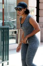 ANGELA SIMMONS Out for Juice in Beverly Hills