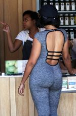 ANGELA SIMMONS Out for Juice in Beverly Hills