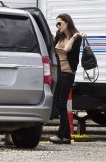 ANGELINA JOLIE Arrives to See Brad Pitt on the Set in New Orleans