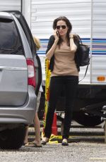 ANGELINA JOLIE Arrives to See Brad Pitt on the Set in New Orleans
