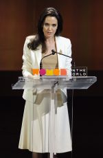 ANGELINA JOLIE at Women in the World Summit in New York