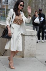 ANGELINA JOLIE Leaves Lincoln Center in New York 04/24/2015