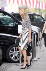 ANJA RUBIK Leaves Her Hotel in Warsaw