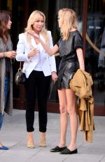 ANJA RUBIK Leaves Her Hotel in Warsaw