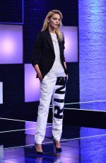 ANJA RUBIK on the Set of TVN Television Show Project Runway
