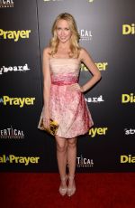 ANNA CAMP at Dial a Prayer Premiere in Los Angeles