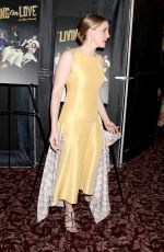 ANNA CHLUMSKY at Living on Love Broadway Opening Night in New York
